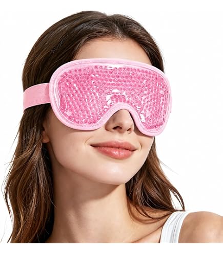 Amazon.co.jp: 日翔 COOL&HOTアイマスク シャンパンピンク 本体1個