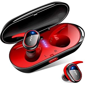 【Bluetooth5.0 HiFi高音質】Bluetooth イヤホン 自動ペアリング 完全ワイヤレス イヤホン Bluetooth5.0 タッチ式 ブルートゥース イヤホン IPX6防水 軽量 マイク付き Siri対応 ノイズキャンセリング&AAC対応 左右分離型 技適認証済 日本語音声提示 iPhone/iPad/Android対応 PZX