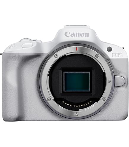 Amazon | Canon ミラーレスVlogカメラ EOS R50 (本体のみ/ホワイト) RF