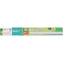 Amazon | 直管LEDランプ 20形相当 G13 昼白色 グロースターター器具