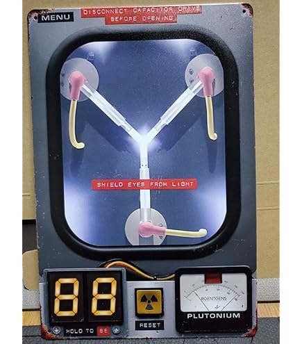 Amazon.co.jp: Numskull Back to The Future 3Dランプ ウォール