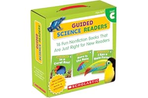 Guided Science Readers, Level C: Fun Nonfiction Books That Are Just Right for New Readers