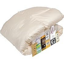 Amazon｜安眠工場 肌掛け(薄手) 高級羽毛布団 ダブル 60番手超長