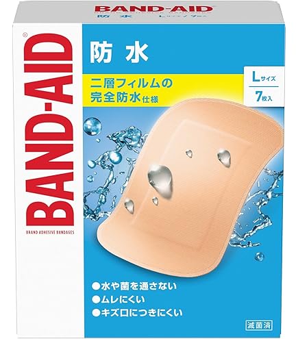 Amazon.co.jp: BAND-AID(バンドエイド) 救急絆創膏 肌色タイプ Lサイズ