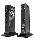 Plugable USB-C ドッキングステーション 60W 充電機能付き DP代替モード HDMI 有線LAN イーサネット USB3.0 x3 USB2.0 x2 音声入出力