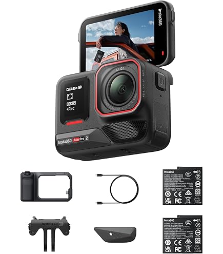 Amazon | Insta360 Ace Pro 2 - デュアルバッテリー ライカとの共同