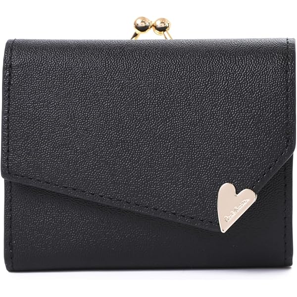 Amazon | [ポールスミス] ミニ財布 財布 三つ折り がま口 レディース