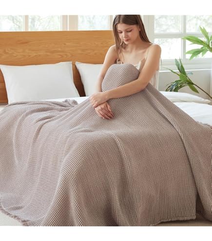 無印良品 オーガニックコットン ワッフル織 ワッフルケット シングル オフ白 Amazon.co.jp: 無印良品 オーガニックコットン ワッフル織 ケット・D