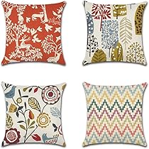 チェスティ　バードフラワー　クッションカバー　4枚セット チェスティ バードフラワー クッションカバー 4枚セット