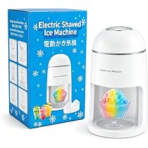 Amazon | 電動かき氷機 | かき氷メーカー | ふわふわしたかき氷器 製氷