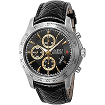 値下げ　GUCCI アナログ時計 ステンレススチール ブラック　腕時計 Amazon.co.jp: [グッチ] G-Timeless Gタイムレス ブラック 文字