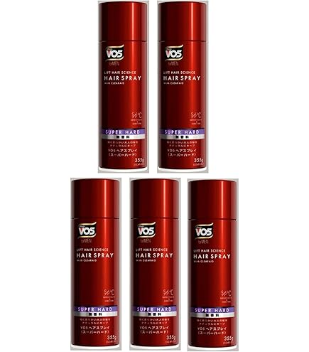 Amazon | VO5 for MEN ヘアスプレイ (スーパーハード) 無香料 355g