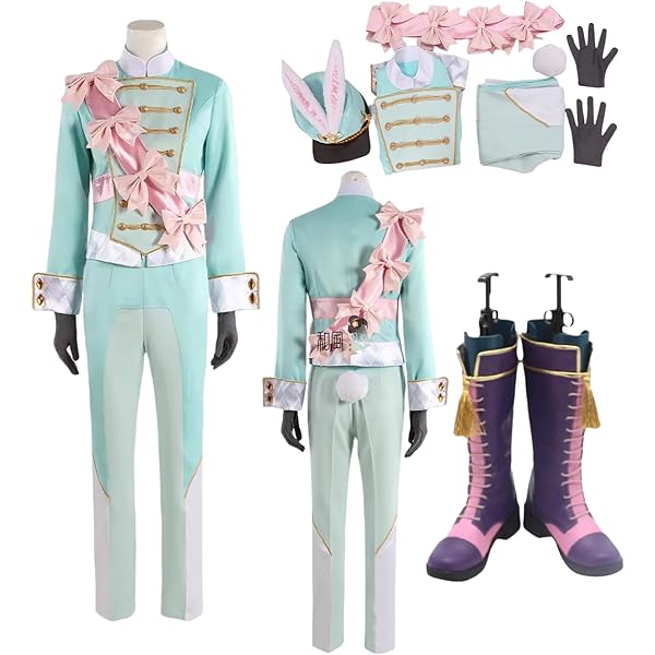 Amazon.co.jp: ツイステ風 [夜明けの甲冑] シルバーコスプレ用