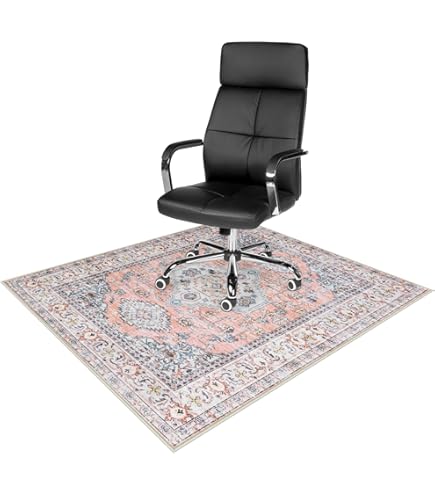 Hardwood Floor Anti-slip Desk Mat For Rolling Chairs Office Chair Mat For Hardwood Floors - 48x60 Anti-Slip Desk Mat For Rolling Chairs Area Rug For Office
