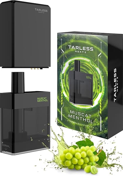 TARLESS NEXT2 ターレスネクスト2 マスカットメンソール スターターセット(本体 1個 + フレーバーカートリッジ 1個) - 1