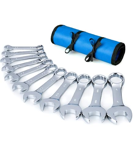 Titan TIT17373 Wrench (7 Piece SAE Stubby Combination Set Titan TIT17373 Wrench (7 Piece SAE Stubby Combination Set