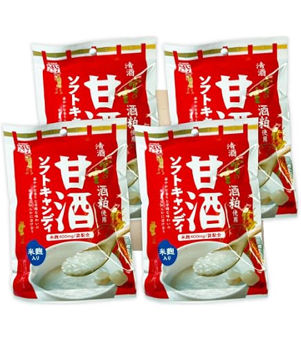 Amazon.co.jp: 甘酒ソフトキャンディ 96g×10袋 甘酒 キャンディ 千歳鶴