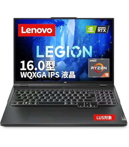 Lenovo Legion ゲーミングノート グレー Lenovo Legion Slim 7i Gen 8 16型（第13世代Intel® Core