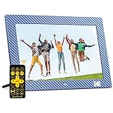 KODAK 新登場 デジタルフォトフレーム 高鮮明な画質 写真/動画/音楽再生 リモコン操作 SDカード/USBメモリに対応する タイマー機能 省エネ プレゼントに適用 (10インチ)