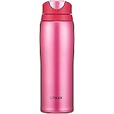 Amazon Co Jp 象印マホービン Zojirushi 水筒 ステンレス マグ ボトル 直飲み 軽量 保冷 保温 ワンタッチ オープン タイプ 軽量 コンパクト 480ml ディープチェリー Sm Sd48 Pv ホーム キッチン