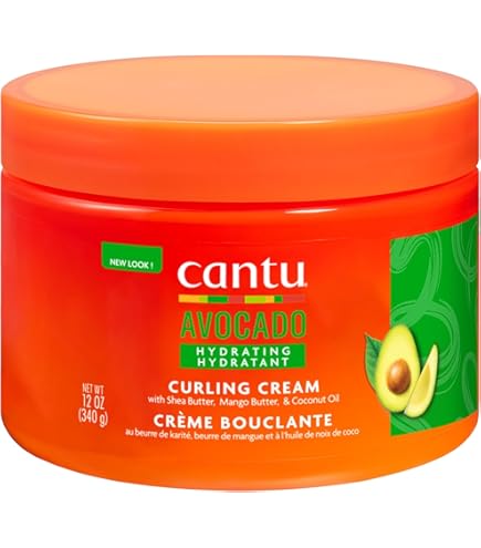 Amazon | Cantu ナチュラルヘアココナッツカーリングクリーム12オンス