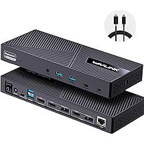 Amazon.co.jp: Wavlink Displaylink USB C ドッキングステーション