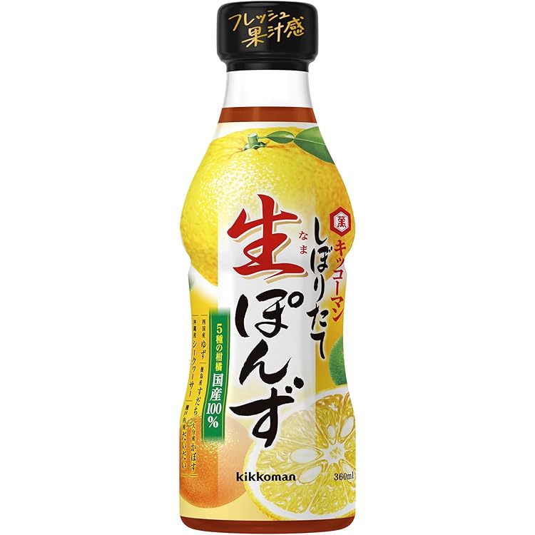 Amazon.co.jp: ヤマサ まる生ぽん酢 360ml : ホーム＆キッチン