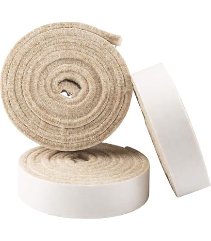 1 X 60 Heavyduty Selfstick Felt Furniture Strip Roll Protect Surfaces From Scr 1 X 60 Heavyduty Selfstick Felt Furniture Strip Roll Protect Surfaces From Scr