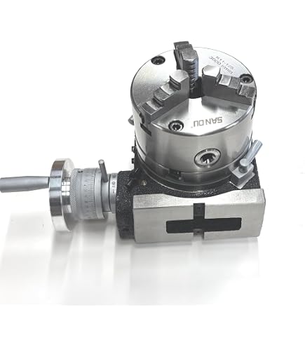 Amazon | PKL-Factory HV4 110mmロータリーテーブル+三つ爪100mm Amazon | PKL-Factory HV4 110mmロータリーテーブル+三つ爪100mm