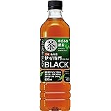 サントリー 緑茶 伊右衛門 BLACK ブラック お茶 600ml×24本