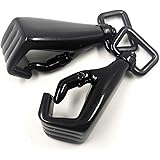 YIXI-SBest 4 Pcs Zinc Alloy Fist Shape Swivel Buckles Trigger Spring Keyring Buckle, Clasps Hooks Keychain Ring Buckles Shinn