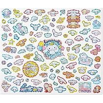 希少レア　シナモロール　シールパック　101枚　サンリオ　平成レトロ Amazon | サンリオ(SANRIO) シナモロール シール&ケースセット 401200