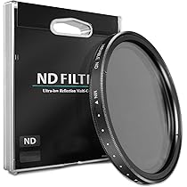 Amazon | 77mm ND可変ニュートラルデンシティフィルター Canon