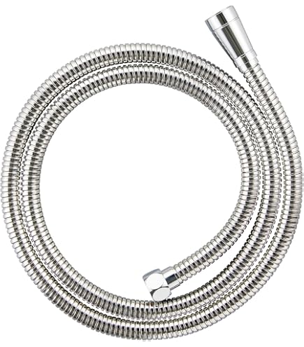 Amazon | TOTO シャワーホース L=1600mm 本体側ねじW24山20 メタル調