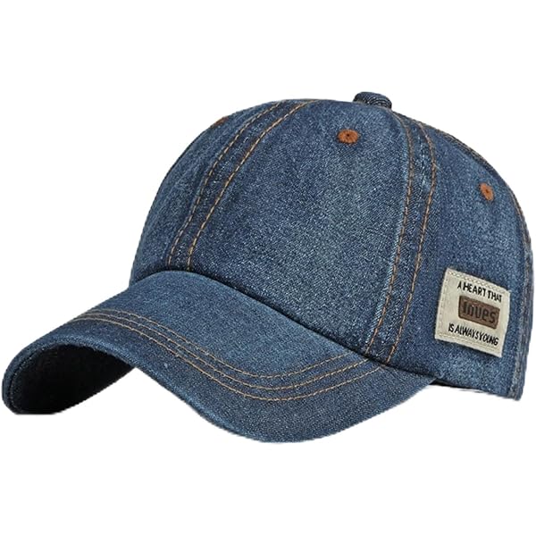 Amazon | [ カミヤ カシラ コラボ ] キャップ デニム wave denim cap