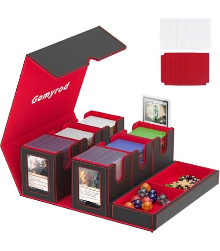 Amazon.co.jp: Gomyrod MTGデッキボックス 45度クイックアクセス 500枚