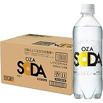 Amazon.co.jp: 炭酸水 ZAO SODA 強炭酸水 500ml×24本 (500ml
