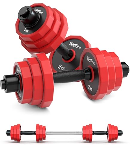WFG 可変式ダンベルセット 30kg×2 Amazon | ダンベル 可変式 合金鋼 スチール製 20kg x2個セット