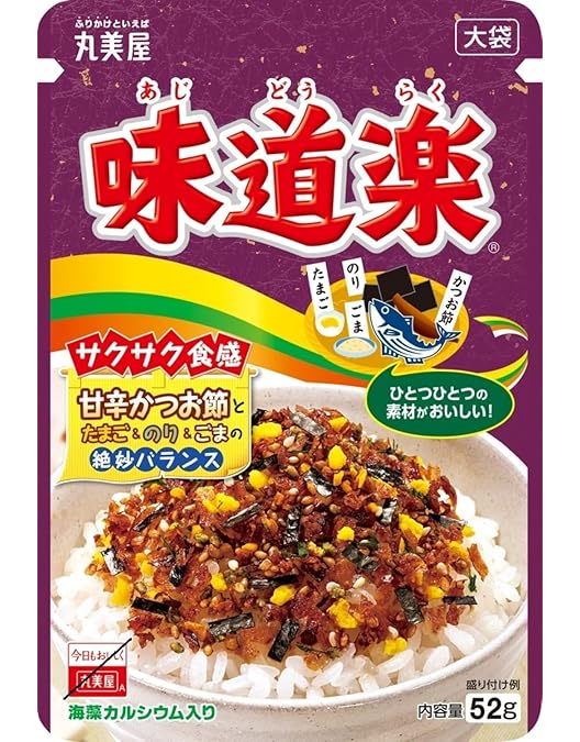 Amazon.co.jp: 丸美屋 のりたま（ふりかけ） 大袋 52g : 食品