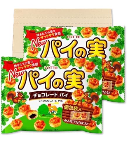 Amazon | ロッテ パイの実 73g×10個 | ロッテ | チョコレート 通販