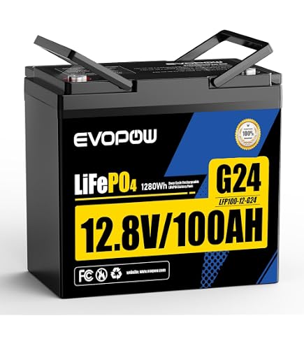 Amazon | 1280Wh リン酸鉄リチウムイオンバッテリー 1280W出力 12.8V
