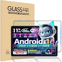 Amazon.co.jp: MENTUME Android 16 タブレット 11インチ 大画面