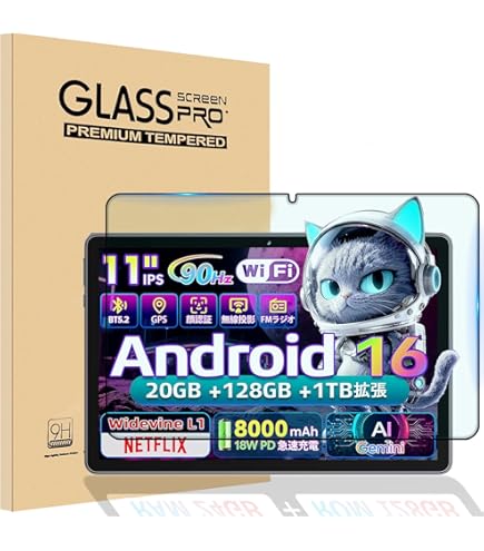 Amazon.co.jp: MENTUME Android 16 タブレット 11インチ 大画面