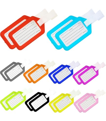Amazon.co.jp: セイワプロ カラフル ビニールネームタグ 5枚入 (1袋
