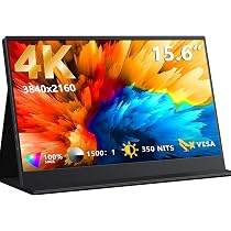 Amazon.co.jp: KEEPTIME モバイルモニター 15.6インチ 4K解像度