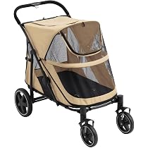 Amazon | タンスのゲン ペットカート 犬カート 耐荷重60kg 大型犬対応
