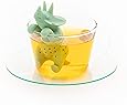 カロラータ アニマル 茶こし (トリケラトプス) シリコン 動物 ティーストレーナー [食洗機可能] ティーインフューザー 約4×10.3×4.8cm
