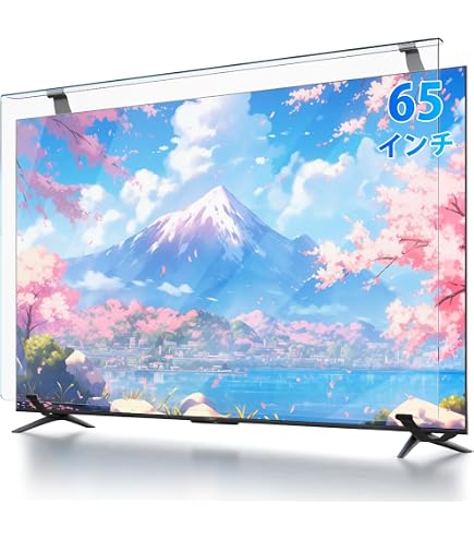 Amazon | メディアカバーマーケット TVS REGZA 55X9900N 55インチ 保護