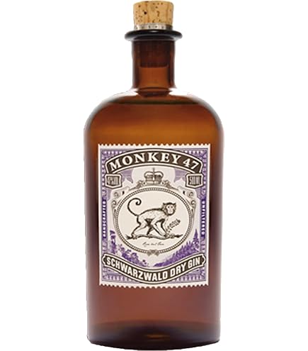Amazon.co.jp: モンキー 47 ジン 47度 500ml [並行輸入品] : 食品
