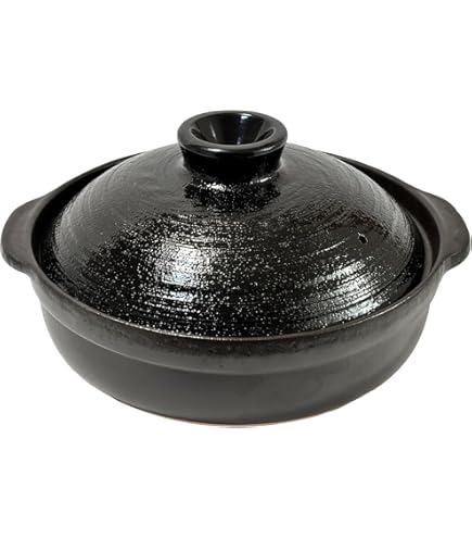 Amazon.co.jp: たち吉 白とくさ セラミック土鍋 直火 IH対応 22cm